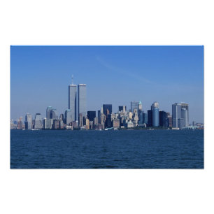 Impression Photo New York, États-Unis. Skyline du centre-ville de M