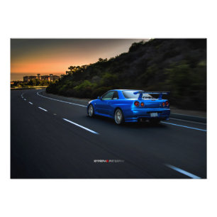 Impression Photo Nissan R34 GT-R Skyline Spec Nur en Californie