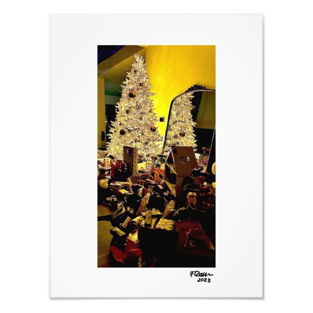 Impression Photo Noël. (Devant)