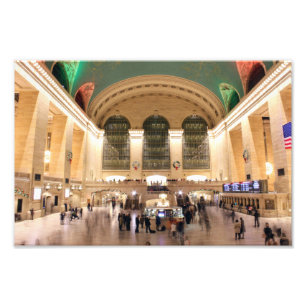 IMPRESSION PHOTO NOËL À LA GARE CENTRALE GRAND À NEW YORK