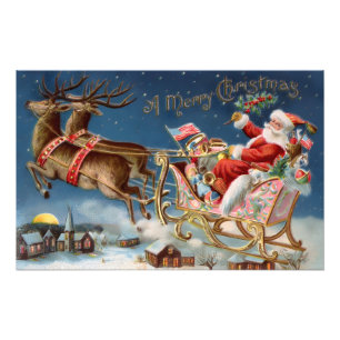 Impression Photo Noël vintage