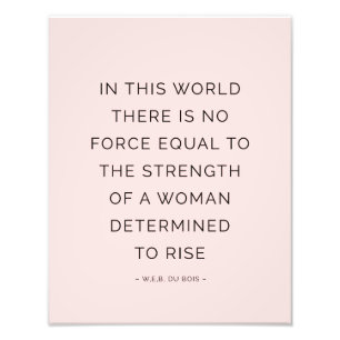 Impression Photo Noir rose de inspiration de citations de femme
