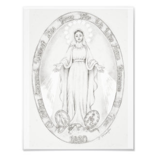 Impression Photo "Notre-Dame de la Médaille Miraculeuse" Art Dévoti