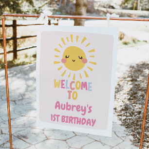 Impression Photo Notre Petite Sunshine 1ère Affiche de bienvenue an