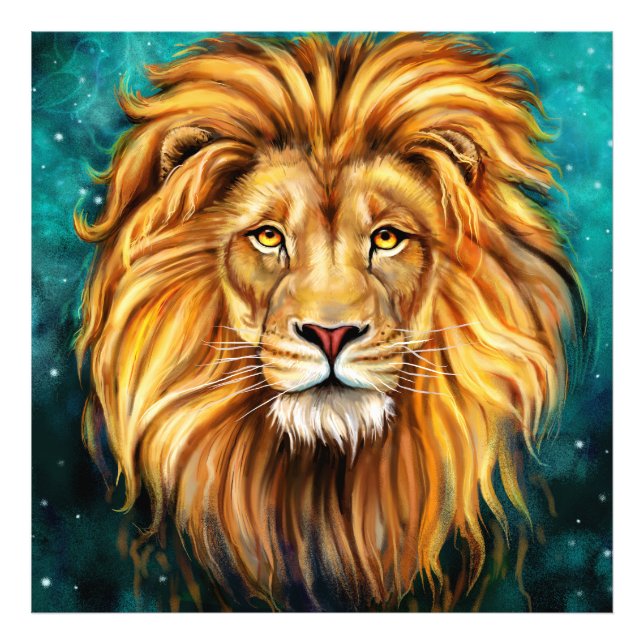 IMPRESSION PHOTO NOUVEAU LION PUISSANT (Devant)