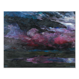 Impression Photo Nuages lourds à la dérive   Emil Nolde  