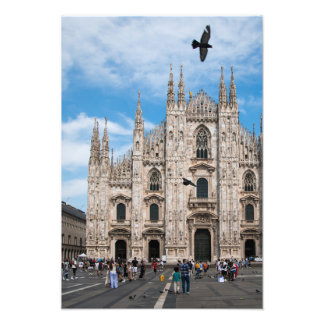 Impression Photo Occupé Duomo Di Milano