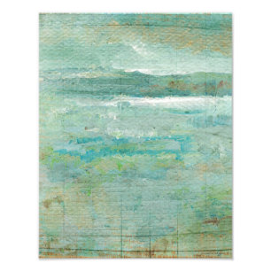 Impression Photo Ocean Beach Sea Peinture sur l'eau Turquoise