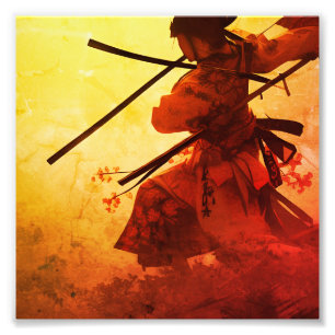 Impression Photo Oeuvre japonaise vintage