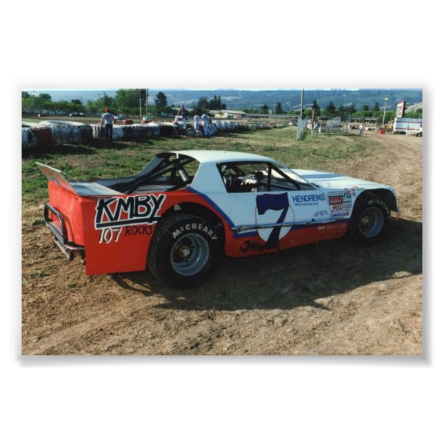 Impression Photo Old school Gregg Racing (Devant)