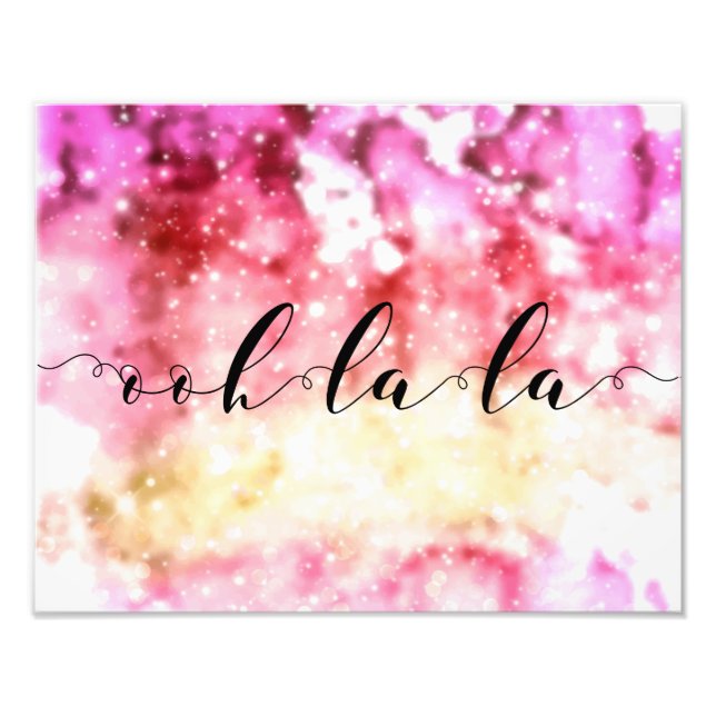 Impression Photo Ooh-La-La-La (Devant)