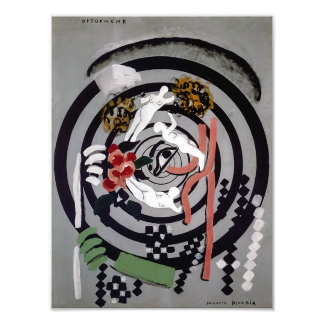 Impression Photo Optophone 2 | Francis Picabia | (Devant)