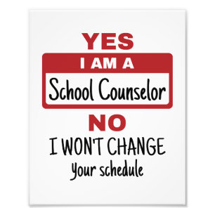 Impression Photo Oui Je suis conseiller scolaire Modifier le calend