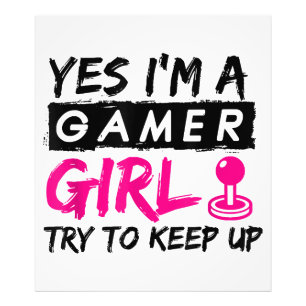 Impression Photo Oui, je suis une gamer fille de jeu