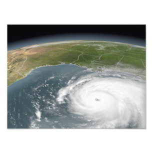Impression Photo Ouragan Rita