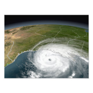 Impression Photo Ouragan Rita 2