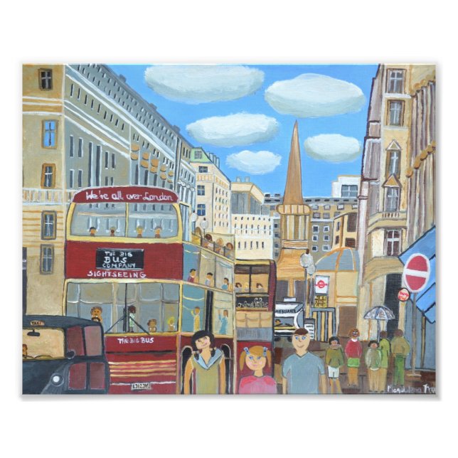 Impression Photo Oxford Street (Devant)