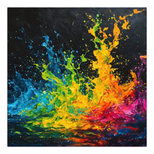 Impression Photo Paint coloré