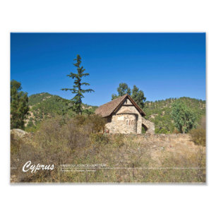 Impression Photo Panagia (vierge marie)Asinou Chypre