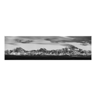 Impression Photo Panorama de chaîne d'Alaska