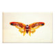 Impression Photo Papillon jaune et violet vintage Imprimer (Devant)