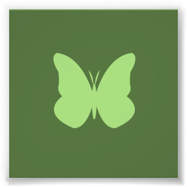 Impression Photo papillon sauge (Devant)