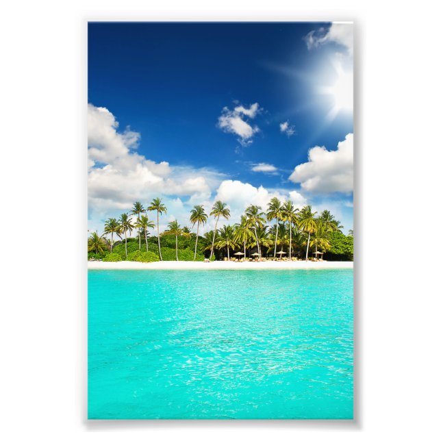 Impression Photo Paradis tropical (Devant)