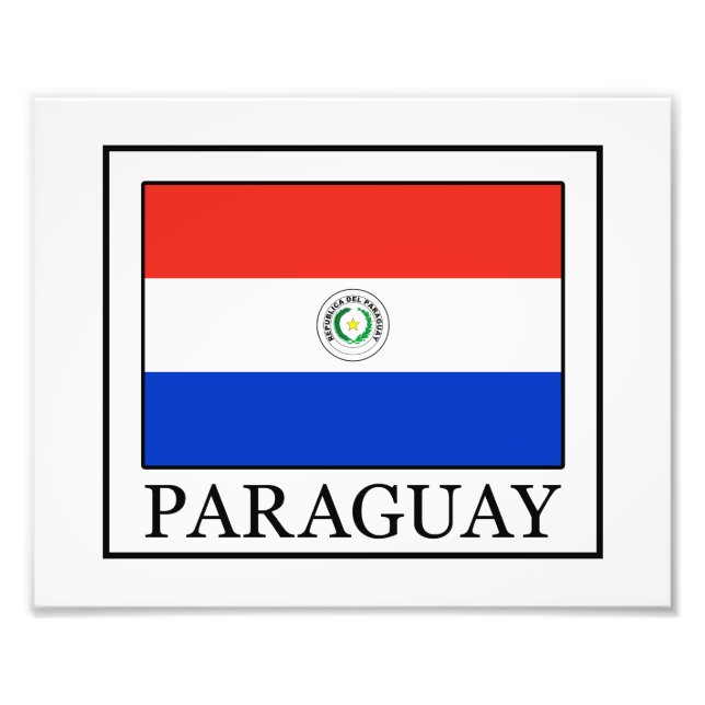 Impression Photo Paraguay (Devant)