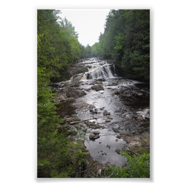 Impression Photo Parc d'état de Copper Falls (Devant)