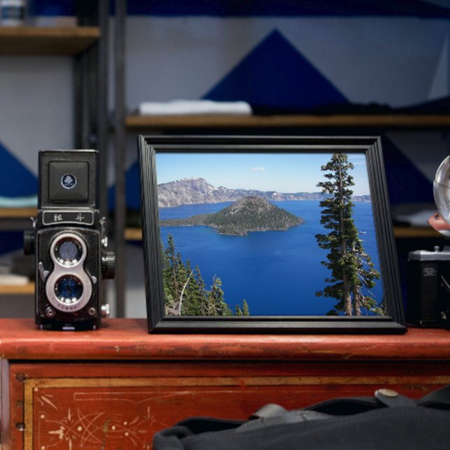 Impression Photo Parc national du lac Crater pittoresque (In Situ Framed)