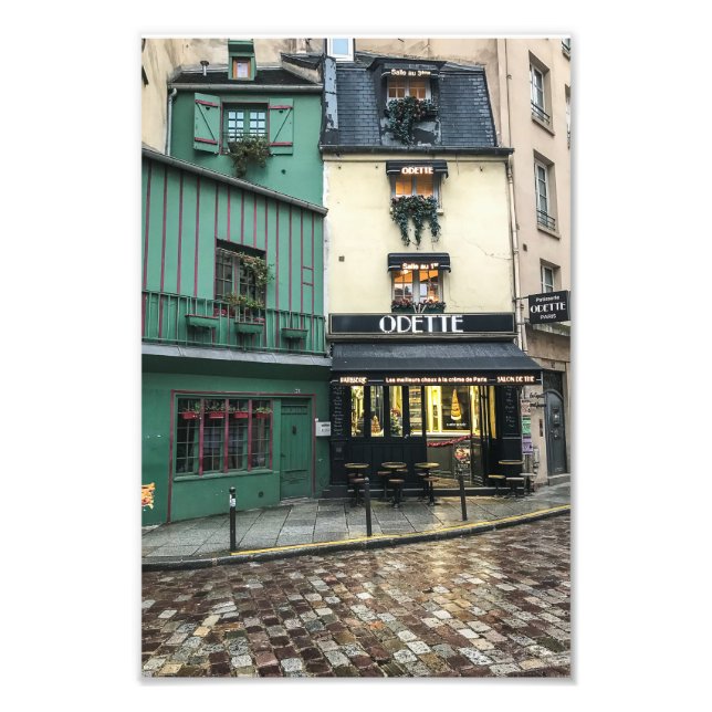 Impression Photo Paris Café Odette - (Devant)