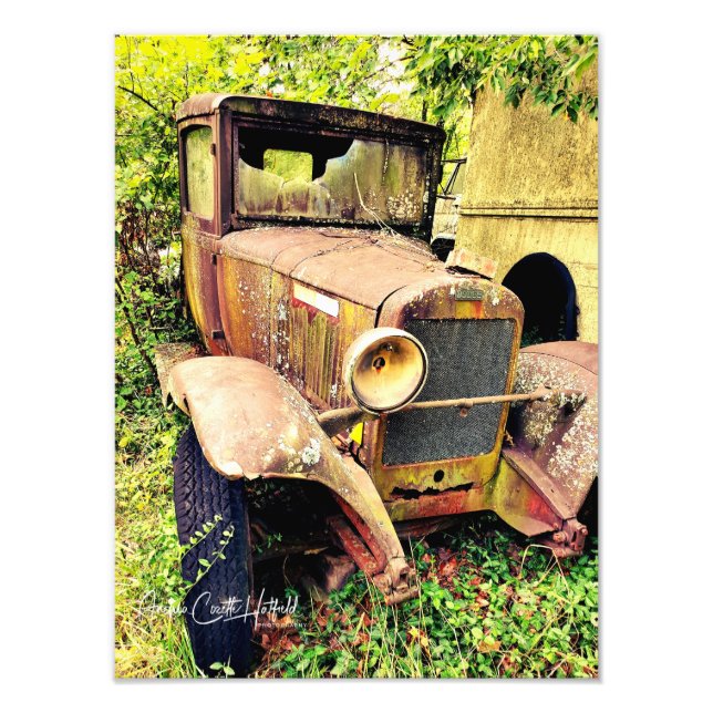 Impression Photo Parked in Time (Devant)