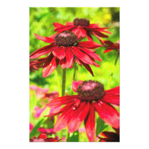 Impression Photo Parmi Les Fleurs