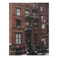 Partie supérieure ouest Browstone Fire Escape NYC