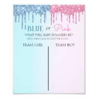 Parties scintillant bleue ou rose Regardez Genre R