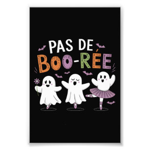 Impression Photo Pas de BOO-ree Ghost Professeur de Ballet Danseur 