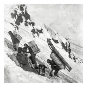 Impression Photo Passe Chilkoot - Ruée vers l'or du Yukon 1898