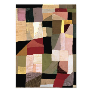 Impression Photo Patchwork (Le berceau du fils)   Sonia Delaunay  