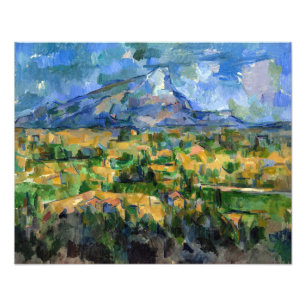 Impression Photo Paul Cezanne - Mont Sainte-Victoire