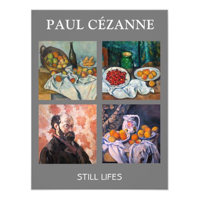 Impression Photo Paul Cezanne - Toujours Vie Sélection de chefs-d'o (Devant)