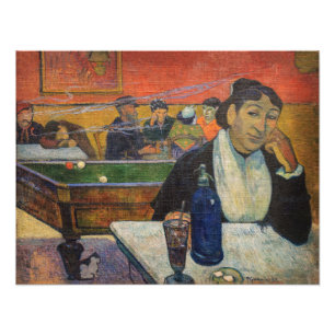 Impression Photo Paul Gauguin - Le Night Café, Arles