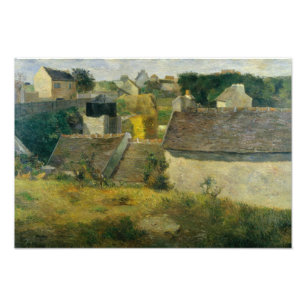 Impression Photo Paul Gauguin - Maisons à Vaugirard