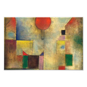 Impression Photo Paul Klee 1922 Red Balloon