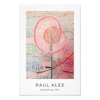 Impression Photo Paul Klee, Blossoming - Art Abstrait coloré