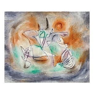 Impression Photo Paul Klee - Chien Hurleur,