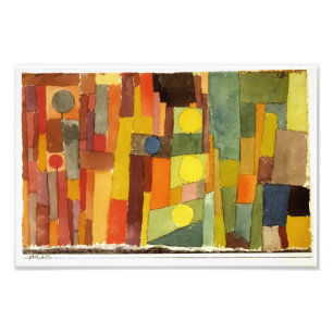 Impression Photo Paul Klee Dans Le Style De Kairouan Aquarelle Art