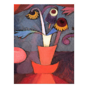 Impression Photo Paul Klee, Fleur d'automne,