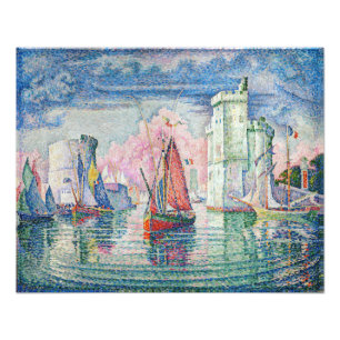 Impression Photo Paul Signac - Entrée du port de La Rochelle