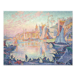 Impression Photo Paul Signac - Le Port de Saint-Tropez