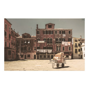 Impression Photo Paysage de Venise de style vintage